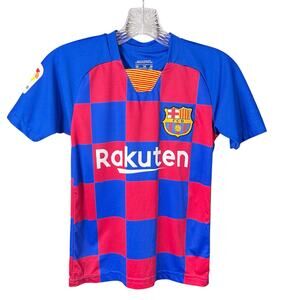 Rakuten Kids Lionel Messi FC Barcelona Soccer Futbol Jersey Youth 24